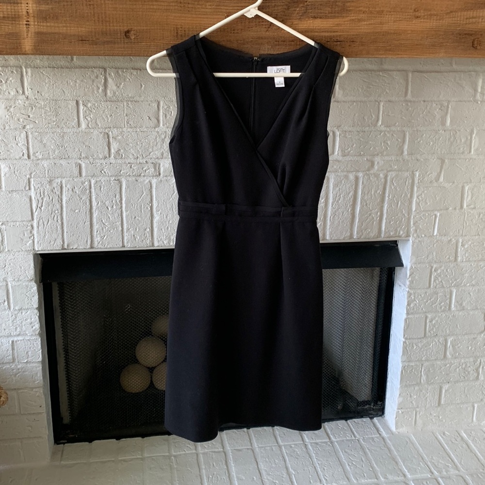 Loft Black Dress - Size 2